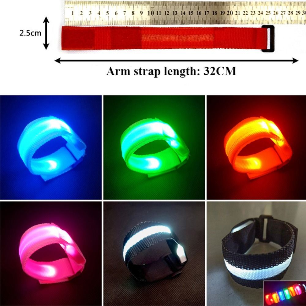 Armband Night Running Armband Safety Reflective Belt LED Luminous Bracelet