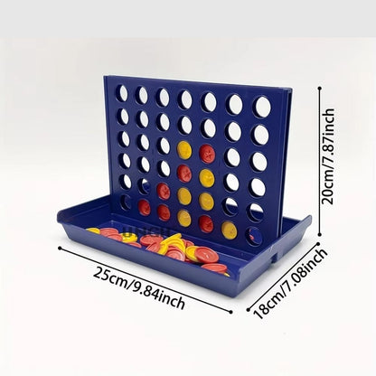 Large Connect Four In A Row 4 In A Line Board Game Kids Educational Toy Family