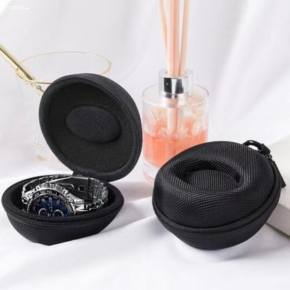 WaterProof Travel Watch Case Zippered Smartwatch Holder  Jewelry Storage