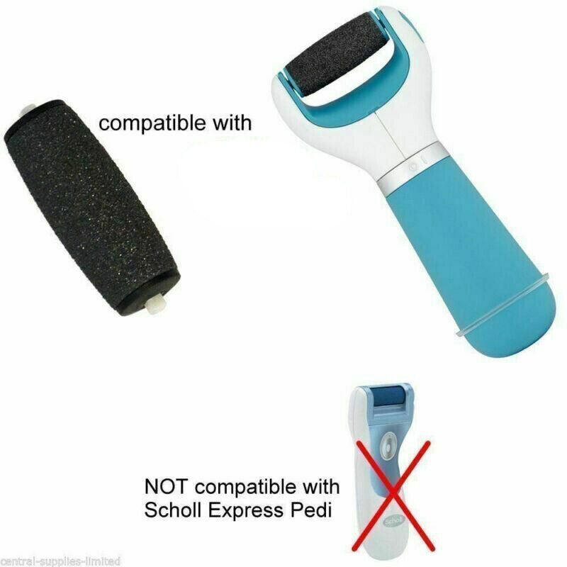 4X Compatible Scholl Express Diamond Pedi Extra Coarse Replacement Rollers Head