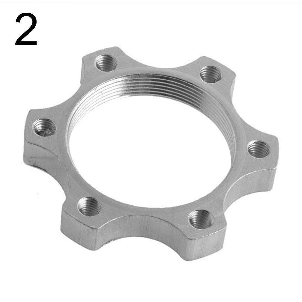 Freewheel Bike Flange Adapter 6 Bolt Threaded Hubs Disk Disc Brake Rotor