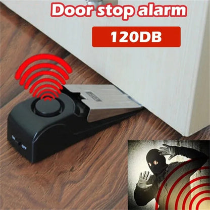 1-4PCS Door Stop Alarm Wireless Home Travel Security Portable Safety Wedge Alert
