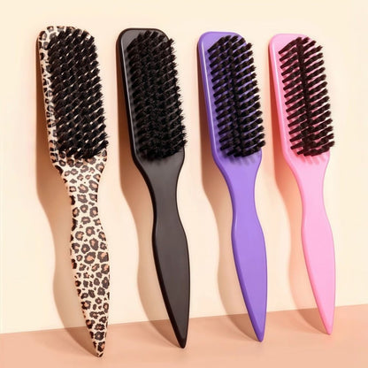 Slick Back Hair Brush Unisex Backcombing Hair Styling  Brush  Thick/Fine Hair
