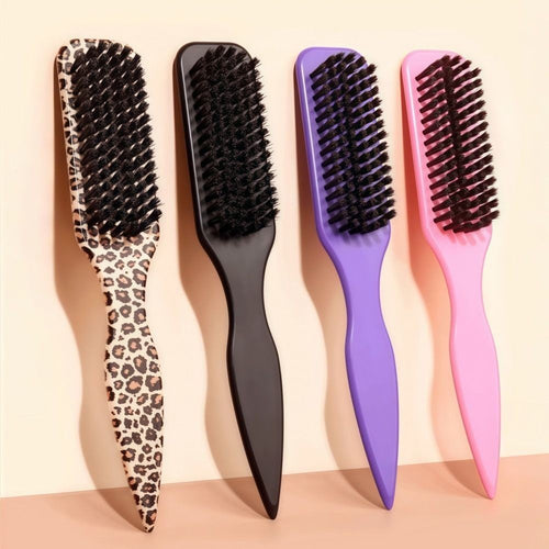 Slick Back Hair Brush Unisex Backcombing Hair Styling  Brush  Thick/Fine Hair