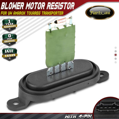 Heater Blower Motor Fan Resistor for VW Amarok Touareg Transporter 2003-2022