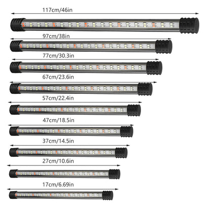 Fish Tank Aquarium LED Light RGB Full Spectrum Waterproof Lamp Aqua Lighting AU