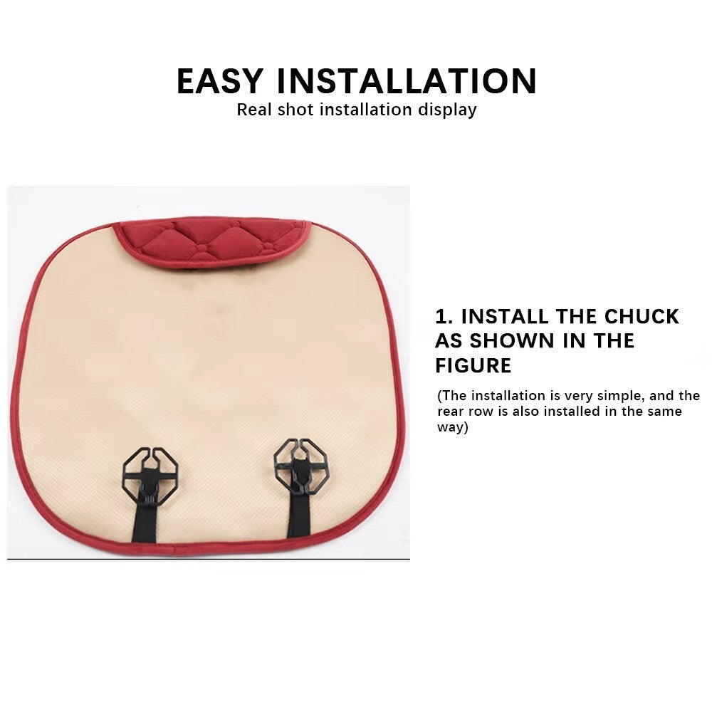 Anti-slip Car Seat Cover Keep Warm Auto Protector Mat Pad  Winter
