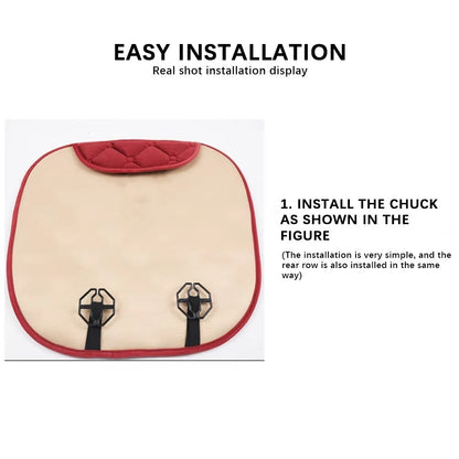 Anti-slip Car Seat Cover Keep Warm Auto Protector Mat Pad  Winter