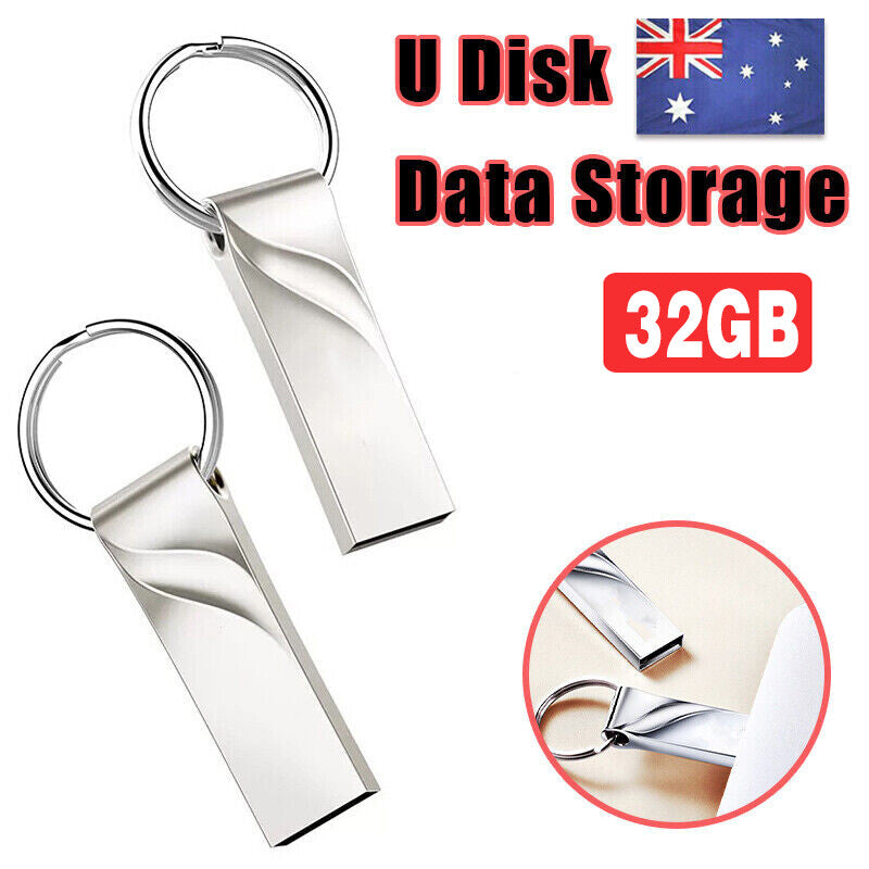 32GB USB 2.0 Drive Memory Flash Drive High-Speed U Disk Pen Data Storage For PC