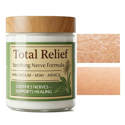 Total Relief Magnesium Cream Nerve Relief Magnesium FastAbsorbing Soothing Cream
