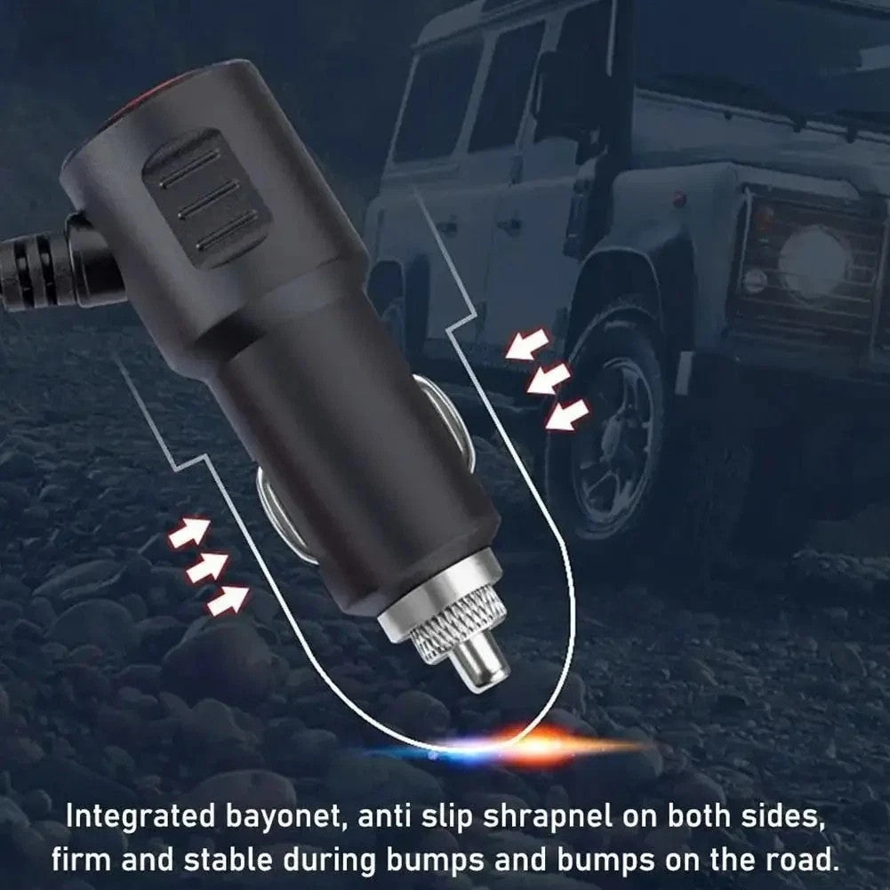 4Way 12-24V Car Cigarette Charger Lighter Socket Splitter Power USB Adapter Port