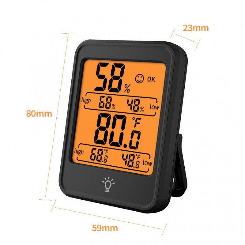 Hygrometer Thermometer LCD Display Digital Room Indoor Temperature and Humidity