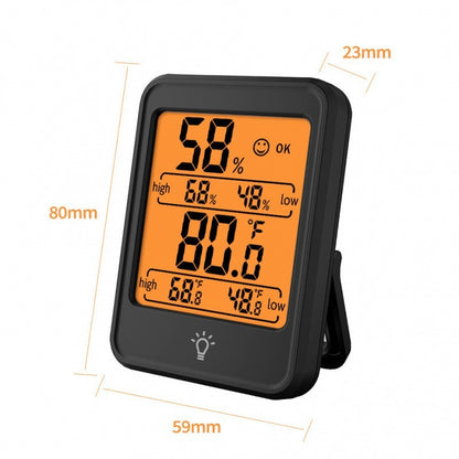 Hygrometer Thermometer LCD Display Digital Room Indoor Temperature and Humidity