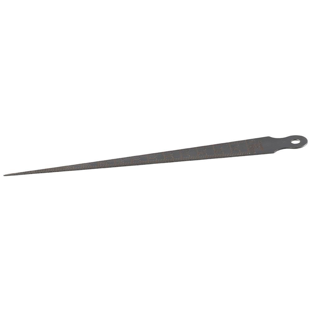 1-15mm Welding Gauge Stainless Steel Taper Ruler Taper Gauge  Aperture