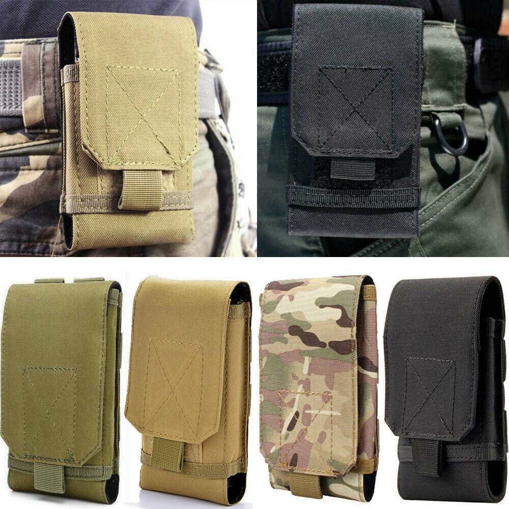 Tactical Molle Cell Phone Pouch Case Waist Belt Pack Utility ID Card Holder Bag'