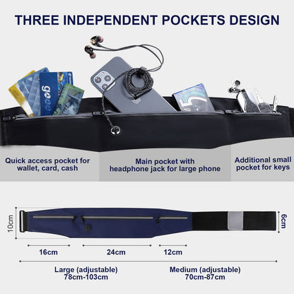 Slimline Running Belt Bum-Bag