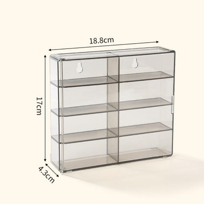 8 Grids Toy Model Cars Display Box 1:64 Display Rack Cabinet  Hotwheels Cars