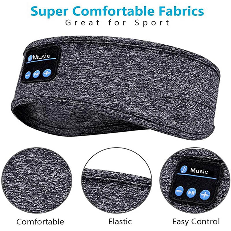Wireless Bluetooth 5.0 Stereo Eye Mask Headphones Earphone Sleep Music Mask AU
