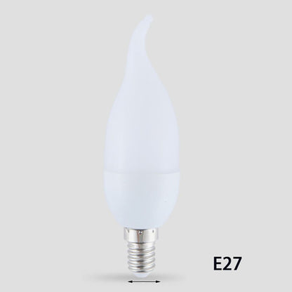 E14 E27 Candle Fire Light Bulb  Halloween Christmas Decoration