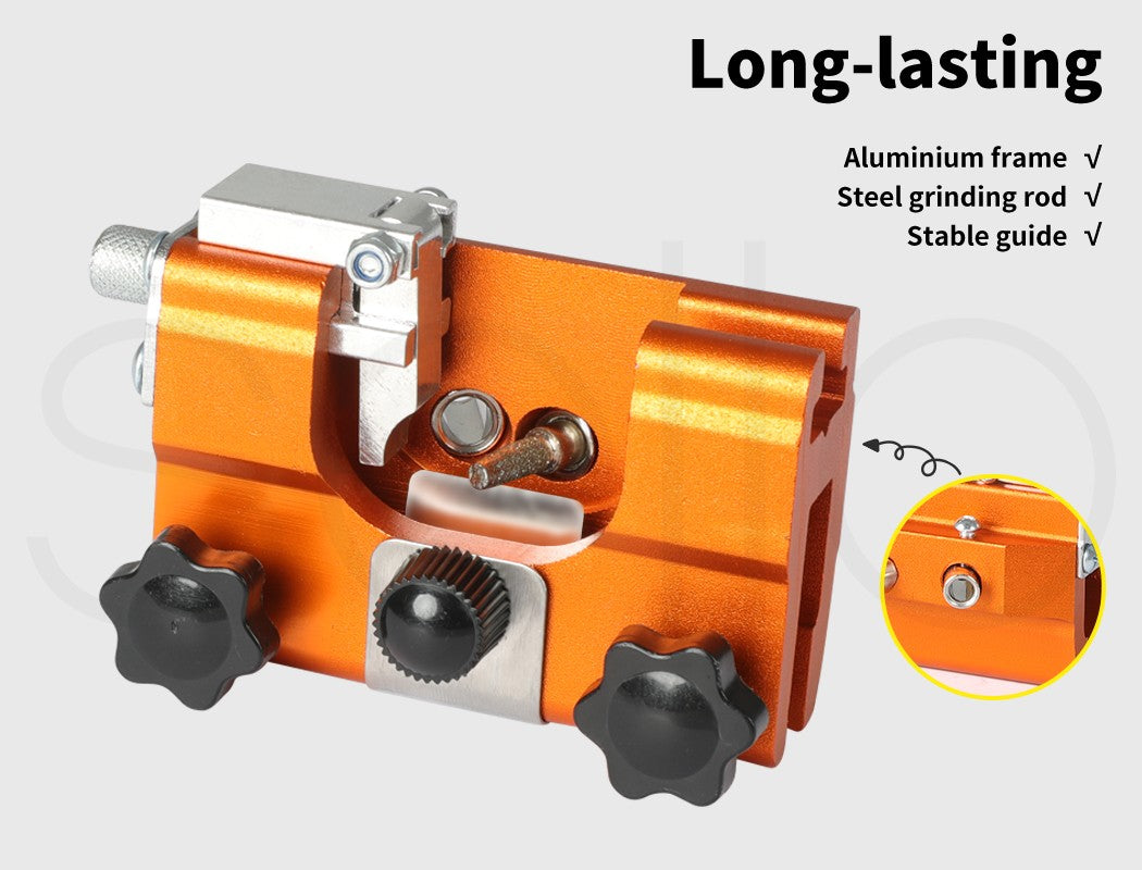 Portable Chainsaw Sharpener Jigs With 5 Grinding Head Tool Chain Saw