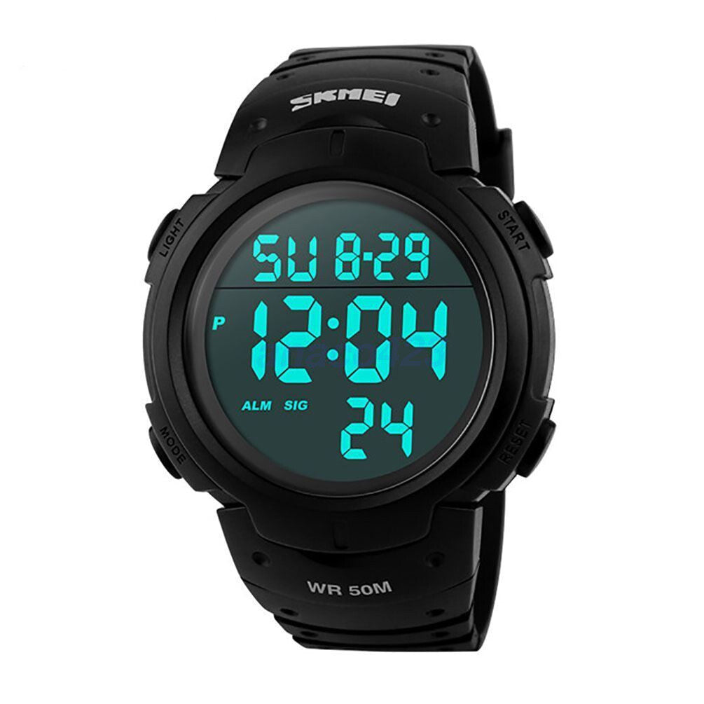 AU NEW Skmei Extra Large Display Digital Watch Sports Stopwatch Electronic Gift