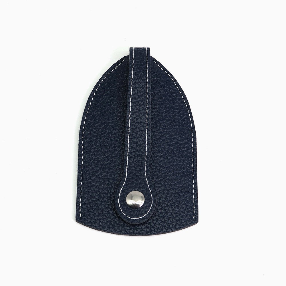 Leather Keychain Pouch Pull Type Key Wallets Creative Key Bag  Key