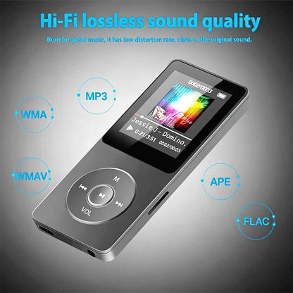 MP3 Player with Bluetooth 5.0 Portable Digital Lossless Music MP3 MP4 Player