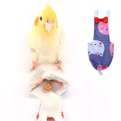 Large Medium Birds Pigeons Pants Parrot Diaper Birds Flight Suit Pet Clothes