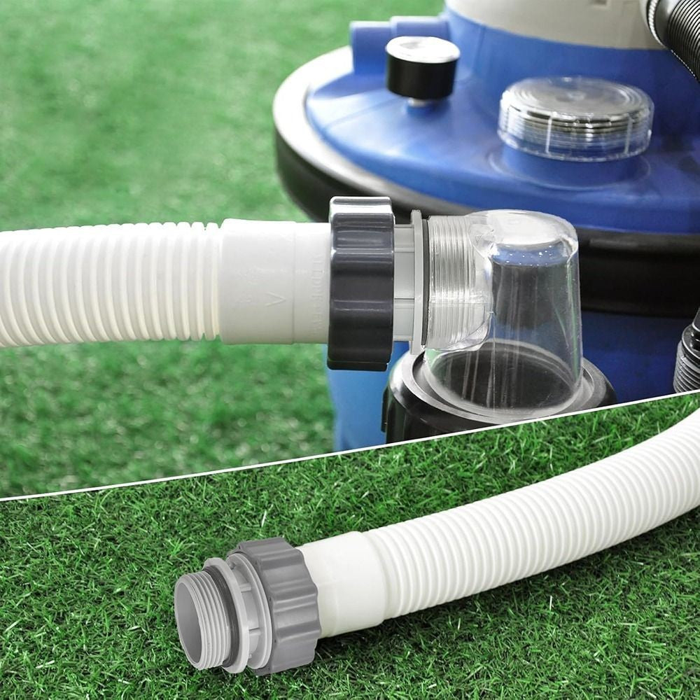 40mm to 1 1/2" Pool Pump Hose Adaptor Plastic Hose Convertion  Fit for Intex