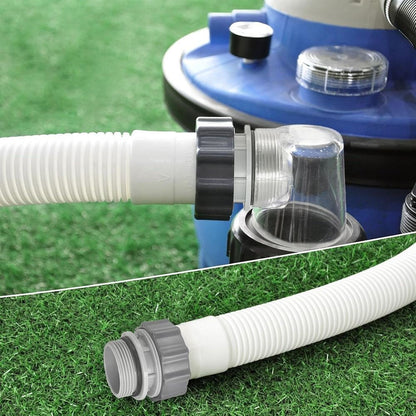 40mm to 1 1/2" Pool Pump Hose Adaptor Plastic Hose Convertion  Fit for Intex