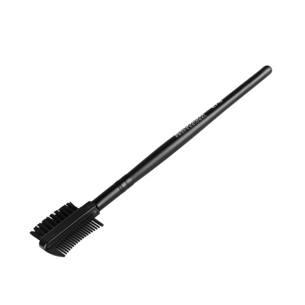 Dual Comb Extension Brush Comb Eyebrow Eyelash Brushes  Makeup Cosmetic Tools