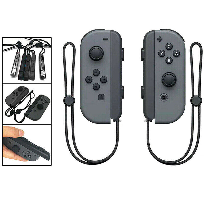 2PCS Gamepad Handle Lock Wrist Strap Lanyard Compatible with Nintendo Switch Game Joy-Con AU