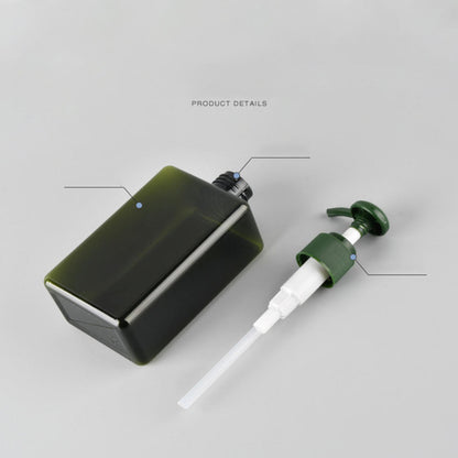100-650ml Square Plastic Liquid Shampoo Soap Dispenser Hand Wash Pump Bottle AU