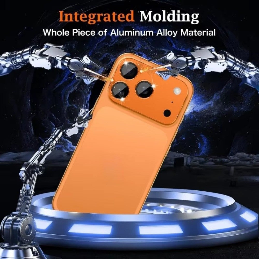 Metal Tempered Glass Camera Lens Cover Compatible with iPhone 17Pro/17 Pro Max