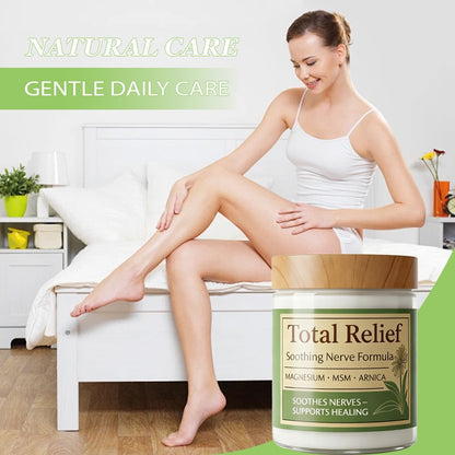 Total Relief Magnesium Cream Nerve Relief Magnesium FastAbsorbing Soothing Cream