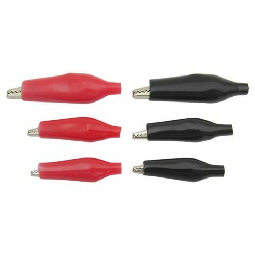 Small/Medium/Large Alligator Crocodile Clip Red&Black For Test Wire Connection